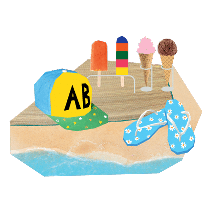 Beach Activitybox Cover Illustration