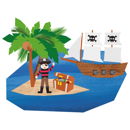 Pirate Activitybox Cover Illustration