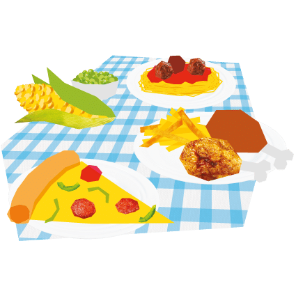 Restaurant Activitybox Cover Illustration